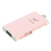 PQI - 128GB iConnect USB 3.0/Lightning Pink USB Flash Drive Photo