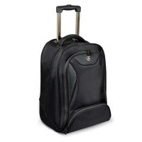 Port Designs - Manhattan 15.6" Backpack Trolley - Black Photo