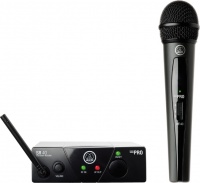 AKG WMS40 Mini Single Vocal Set Wireless Handheld Microphone System â€“ ISM2 Frequency Photo