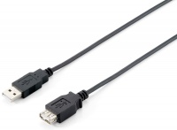 Equip Cable - USB2.0 Extension 1.8m Black Photo
