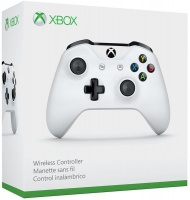 Microsoft Wireless Controller with 3.5mm stereo headset jack - White Photo