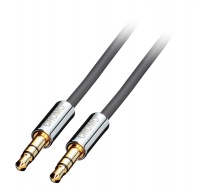 Lindy 0.5m 3.5mm Stereo M - M Cromo Cable Photo