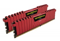 Corsair Vengeance LPX with Red low-profile heatsink 32GB DDR4-3733 CL17 1.35v - 288pin Memory Photo