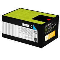 Lexmark 80C8HCE Cyan High Yield Toner Cartridge - 3 000 Pgs Photo