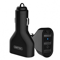 Unitek 3-Port USB Quickcharge 2.0 Car Charger Photo