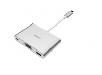 Unitek Premium USB3C to VGA HUB & USB2 VGA Power Delivery Photo