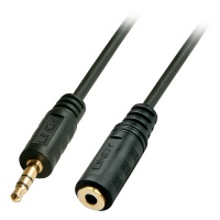 Lindy 5m Premium Audio 3.5mm Extension Cable Photo