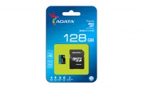 ADATA - Premier 128GB MicroSDXC with SDXC Adapter Memory Card Photo