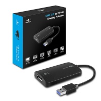Vantec - USB 3.0 to 4K DisplayPort Adapter - Black Photo