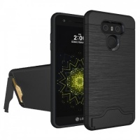 Tuff Luv Tuff-Luv LG G6 Dual Armour Case Stand and Card Holder - Black Photo