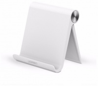 Ugreen Multi-Angle Portable Smartphone and Tablet Stand - White Photo