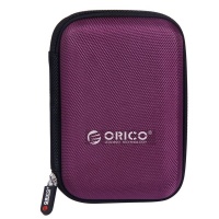 Orico 2.5" Portable Hard Drive Protector Bag - Purple Photo
