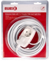 Ellies 10m Extension Cord With 1 X 3 Pin and 1x Schuko Socket Photo