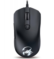 Genius Scorpion M8-610 USB Laser 8200DPI Ambidextrous Mouse - Black Photo