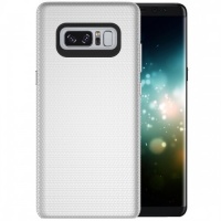 Tuff Luv Tuff-Luv Dual layer Anti-slip case for Samsung Galaxy Note 8 - Silver Photo