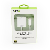 Gizzu USB Type-C to VGA Display Adapter - White Photo