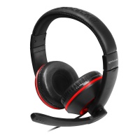 Gioteck - XH-100 Wired Stereo Headset - Black/Piano Black Photo
