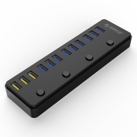 Orico 12 Port USB 3.0 Hub - Black Photo