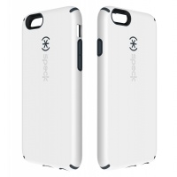 Speck CandyShell Case for Apple iPhone 6 and 6s - White Grey and Charcoal Photo