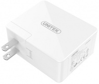 Unitek 24w 4-Port USB Travel Wall Charger - White Photo