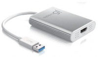 j5 create USB 3.0 to 4K HDMI Display Adapter - Silver Photo