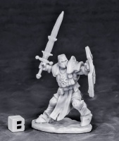 Reaper Miniatures Bones - Crusader Champion Photo