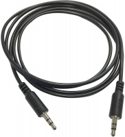 Snug 1.5m 3.5mm Stereo Audio Cable - Black Photo