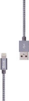 Snug 20cm Xcopper MFI Lighting Charge and Sync Cable - Grey Photo
