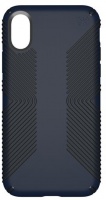 Speck Presidio Grip Case for Apple iPhone X - Blue and Black Photo