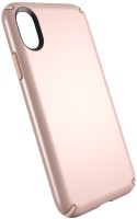 Speck Presidio Metallic Case for Apple iPhone X - Rose Gold Metallic and Dahlia Peach Photo
