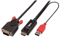 Lindy 1m HDMi to VGA with USB Photo