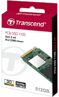 Transcend - 110S 256GB NVMe PCIe Gen3 x 4 80mm M.2 Solid State Drive Photo