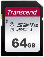 Transcend 300s 64gb UHS-I Class 10 U1 U3 V30 SDXC Card Photo
