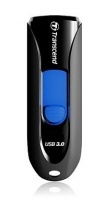 Transcend 32GB JF790 USB3.1 Capless Flash Drive - Black and Blue Photo