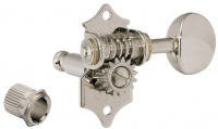 Gotoh SE700 SE Series Guitar 3 A-Side Open Gear Machine Heads Set with Metal Oval Button Photo