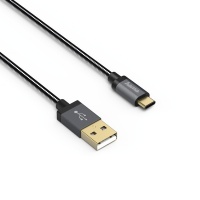 Hama - USB 2.0-A/USB 2.0-C 75cm Metal Cable Photo