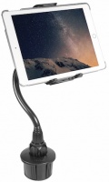 Macally 20cm Car Cup Mount wiith Holder for Apple iPad - Black Photo