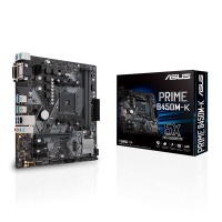 ASUS PRIME B450M-K Socket AM4 AMD B450 micro ATX Motherboard Photo