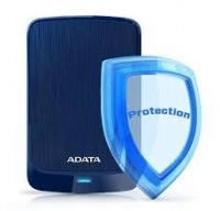 ADATA - HV320 2TB USB 3.0 External Hard Drive - Blue Photo