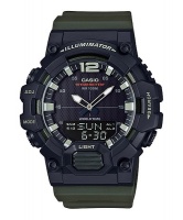 Casio Standard Collection Analogue and Digital Wrist Watch - Black and Green Photo