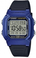 Casio Standard Collection Digital Wrist Watch - Black and Purple Photo