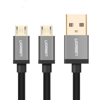 Ugreen - 1.5m USB2.0 to 2X USB Type-C Cable Photo
