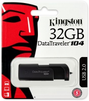 Kingston Technology - DataTraveler 104 USB 2.0 16GB Flash Drive Photo