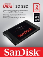 Sandisk Ultra 3D 2TB Solid State Drive - 2.5" Photo