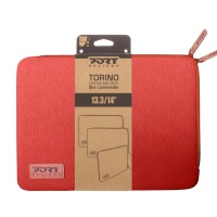 Port Designs Port Design - Torino Sleeve 13/14" Notebook Case - Red Photo