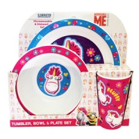Despicable Me - Fluffy 3 Piece Tableware Set Photo