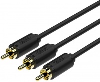 Unitek 1.5m 3RCA Male to 3RCA Male Audio and Visual Cable - Black Photo