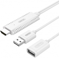 Unitek Mobile to HDMI Display Cable - White Photo