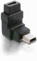 DeLOCK 90deg USB-B Mini M-F Down Adapter Photo