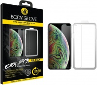 Body Glove Easy Apply Ultra Tempered Glass Screenguard for Apple iPhone XS and X - Clear Photo